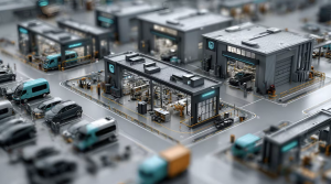 J9九游会人形机器人进厂造车